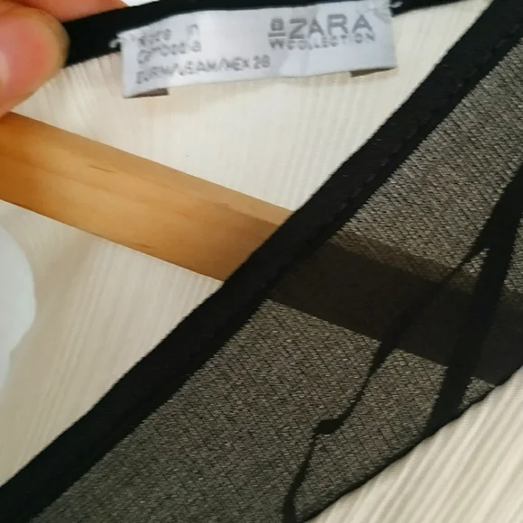 Zara Tops Pleated Blouse - Picture 7 of 7